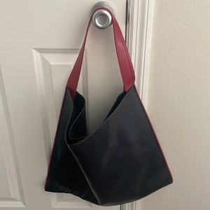 Montana West faux leather oversized tote